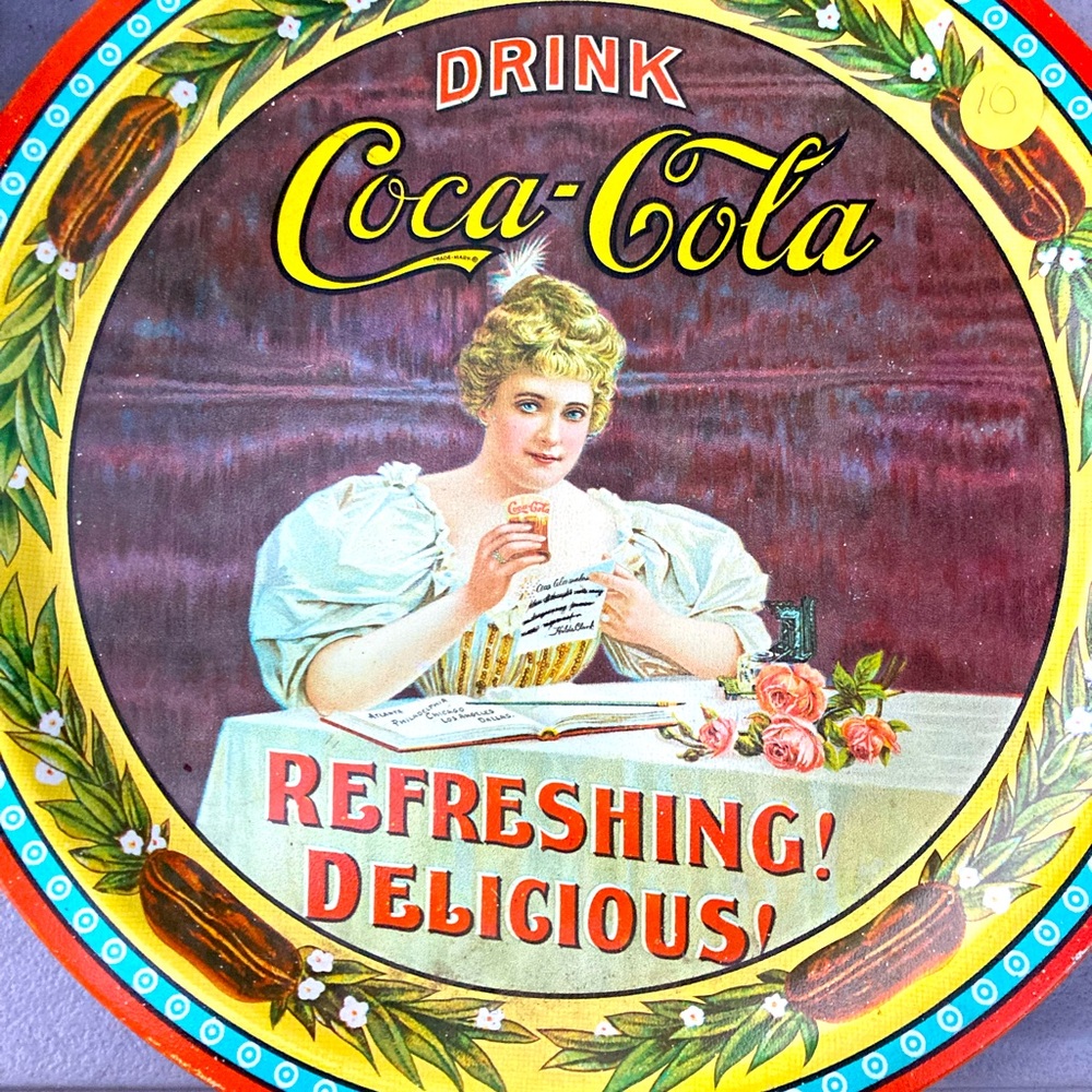 Vintage Coca Cola tray